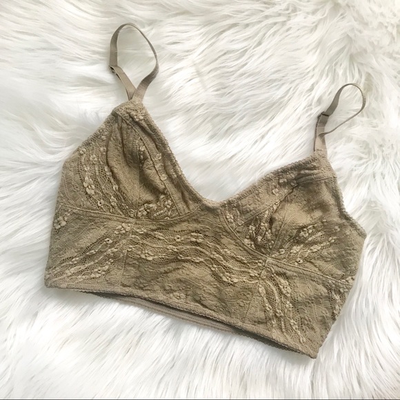 Free People Other - Free People | Sage Green Lace Bralette